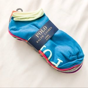 Polo Socks NWT Neon Ankle Socks